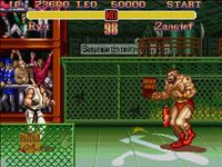 une photo d'Ã©cran de Super Street Fighter 2 sur Nintendo Super Nes